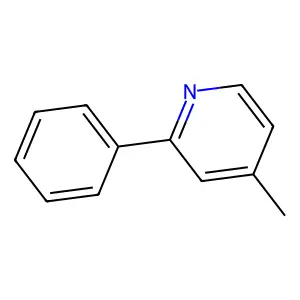 4-Methyl-2-phenylpyridine structure
