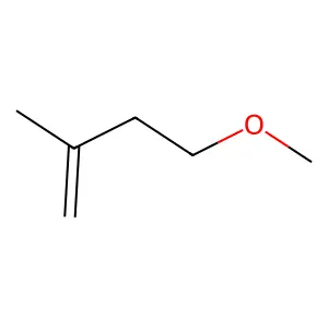 1-Butene, 4-methoxy-2-methyl- structure