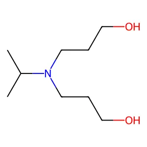 3,3'-[(Propan-2-yl)azanediyl]di(propan-1-ol) structure