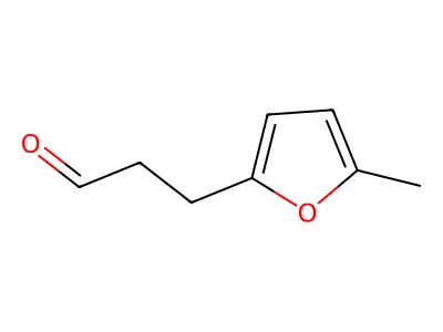 5-甲基呋喃-2-丙醛 structure