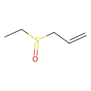 3-Ethylsulphinyl-1-propene structure