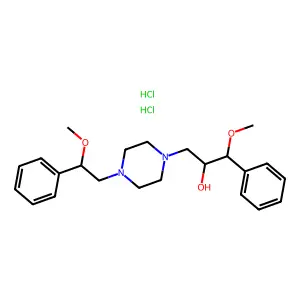 Zipeprol hydrochloride structure