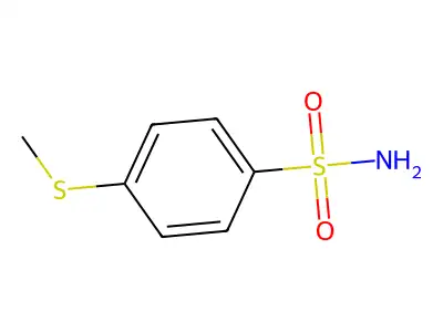4-(Methylsulfanyl)benzene-1-sulfonamide structure
