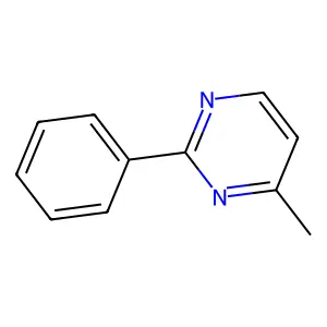 4-Methyl-2-phenylpyrimidine structure