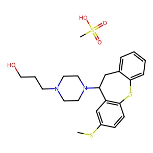 Oxyprothepin mesylate structure