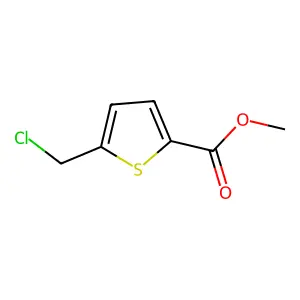 2-Thiophenecarboxylic acid, 5-(chloromethyl)-, methyl ester structure