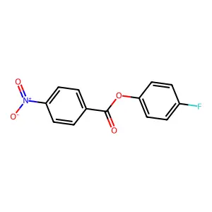 4-Fluorophenyl 4-nitrobenzoate structure