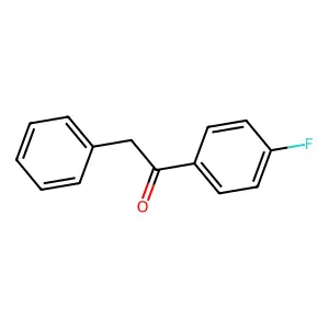 2-(4-Fluorophenyl)-1-phenylethanone structure