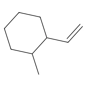1-Ethenyl-2-methylcyclohexane structure