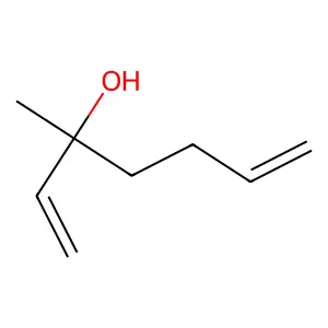3-Methyl-1,6-heptadien-3-ol structure