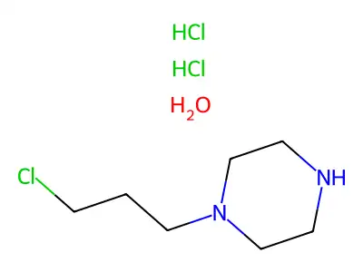 1-(3-Chloropropyl)piperazine structure