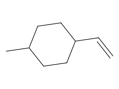 1-Ethenyl-4-methylcyclohexane structure