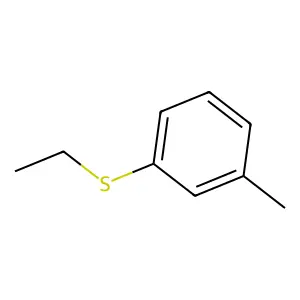 Benzene, 1-(ethylthio)-3-methyl- structure