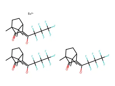 C42H42EuF21O6 structure