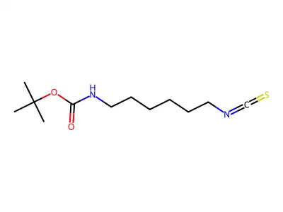 tert-Butyl N-(6-isothiocyanatohexyl)carbamate structure