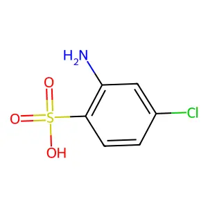 2-Amino-4-chlorobenzenesulfonic acid structure