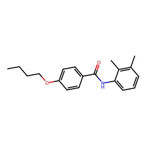4-butoxy-N-(2,3-dimethylphenyl)benzamide structure