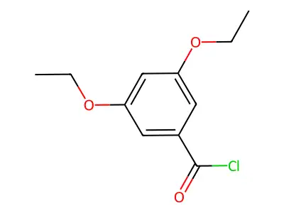3,5-Diethoxybenzoyl chloride structure