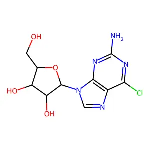 6-Chloroguanosine structure