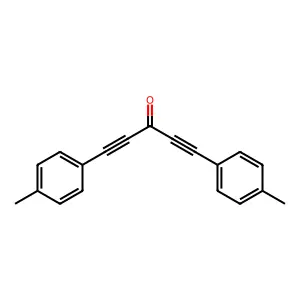1,5-Bis(4-methylphenyl)-1,4-pentadiyn-3-one structure