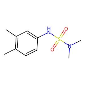 [(Dimethylamino)sulfonyl](3,4-dimethylphenyl)amine structure