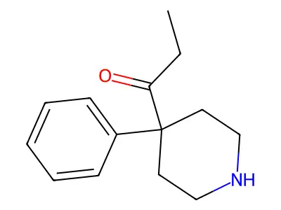 1-(4-Phenylpiperidin-4-yl)propan-1-one structure