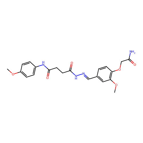 C21H24N4O6 structure