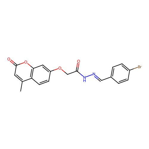 C19H15BrN2O4 structure