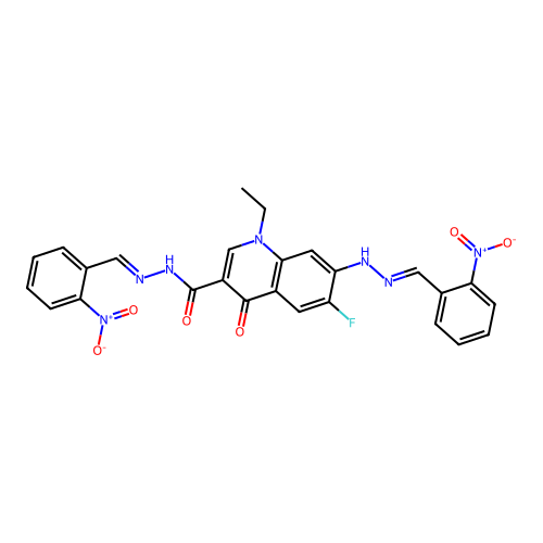 C26H20FN7O6 structure