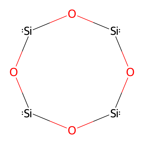 Cyclotetrasiloxane structure