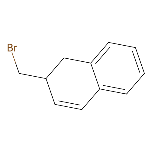 Naphthalene, 2-(bromomethyl)-1,2-dihydro- structure