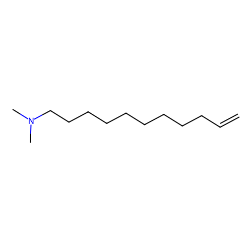 N,N-Dimethyl-10-undecen-1-amine structure