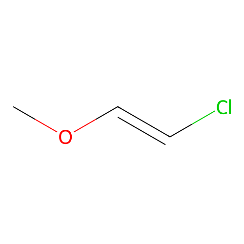 1-Chloro-2-methoxyethylene structure