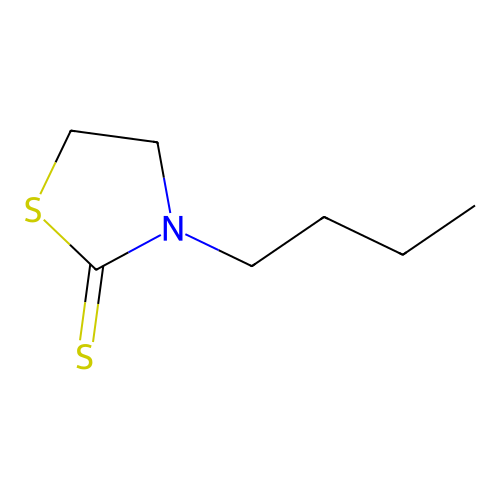 3-Butyl-1,3-thiazolidine-2-thione structure