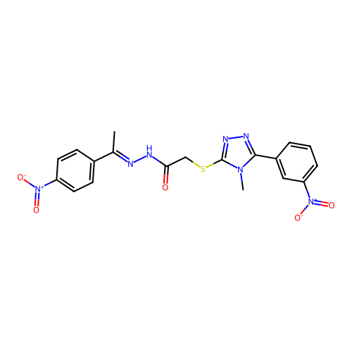 C19H17N7O5S structure