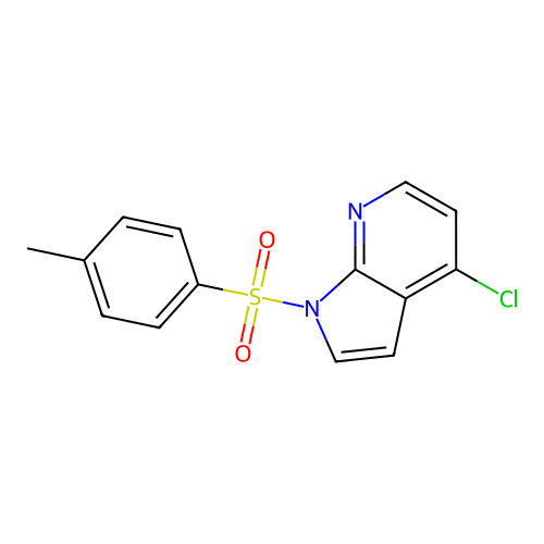 4-chloro-1-tosyl-1H-pyrrolo[2,3-b]pyridine structure