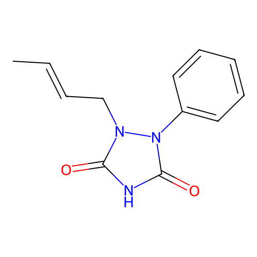 Bicarbamimide, 2-(2-butenyl)-3-phenyl- structure