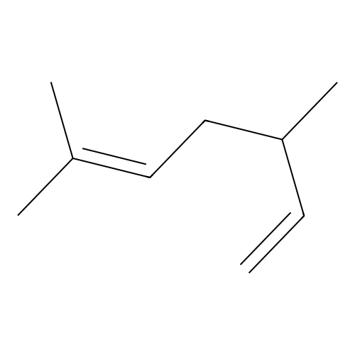 3,6-Dimethyl-1,5-heptadiene structure