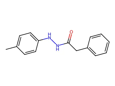 N'-(4-methylphenyl)-2-phenylacetohydrazide structure