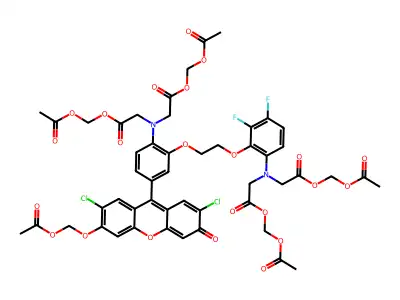 Fluo-3FF AM structure