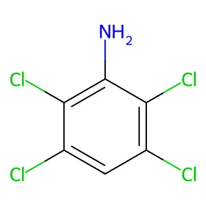 2,3,5,6-Tetrachloroaniline structure