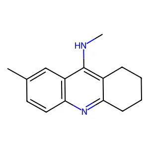 N,7-Dimethyl-1,3,4,10-tetrahydroacridin-9(2H)-imine structure
