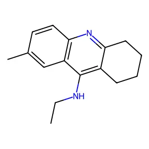 9-Acridinamine, 1,2,3,4-tetrahydro-N-ethyl-7-methyl- structure