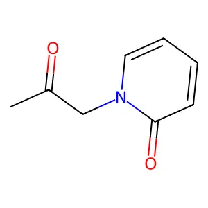 1-(2-Oxopropyl)-1,2-dihydropyridin-2-one structure