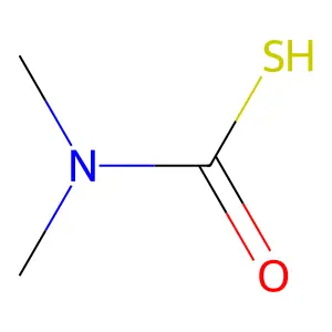 Dimethylthiocarbamate structure