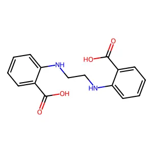 N,N'-Ethylenedianthranilic Acid structure