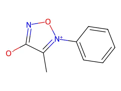 Sydnone, 4-methyl-3-phenyl- structure