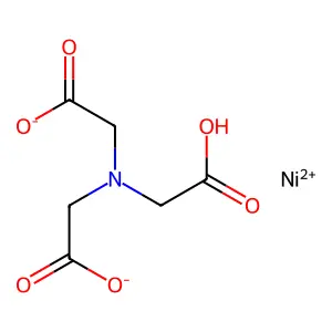 Nickel nitrilotriacetate structure