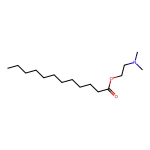 2-(Dimethylamino)ethyl dodecanoate structure