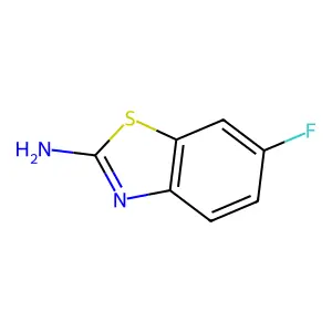 2-Amino-6-fluorobenzothiazole structure